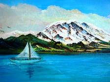 painting by local artist Jim Whaley